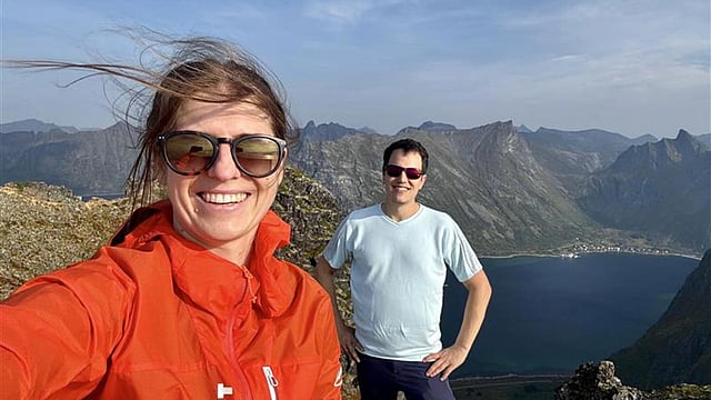 Photo of Vera in the mountains